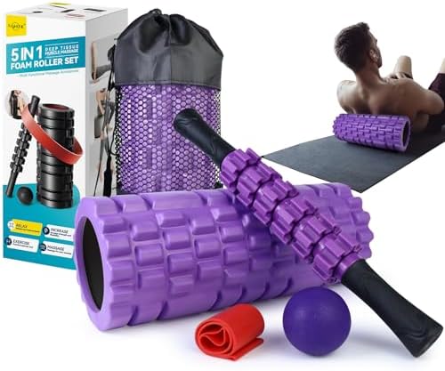 Krightlink 5-in-1 Foam Roller Set (B0D4HFYYCB)