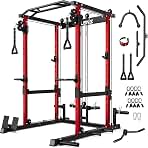 C12 Power Rack with Cable Crossover (B0FVLW815M)
