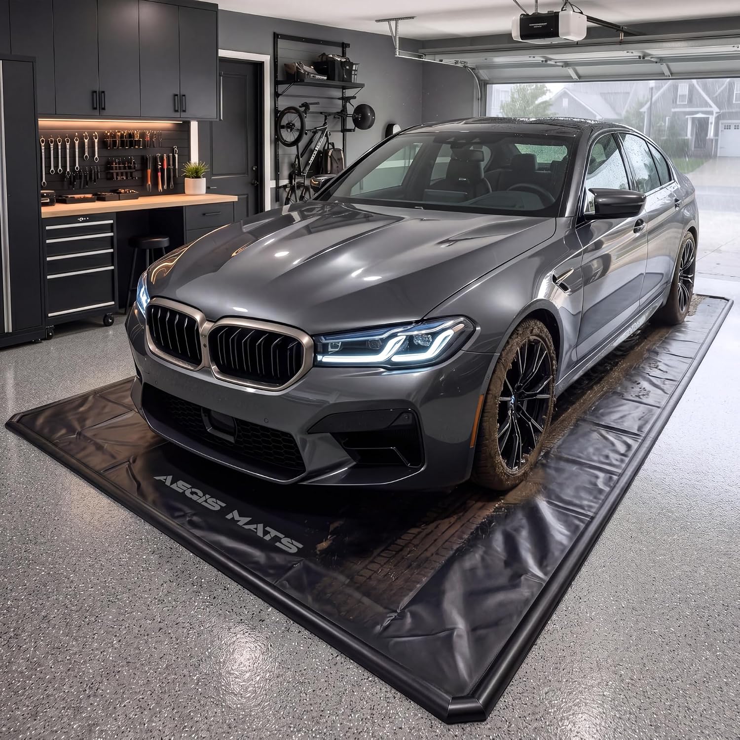 7'9-inch x 18' Non-Slip Containment Mat (B0G44H96TF)