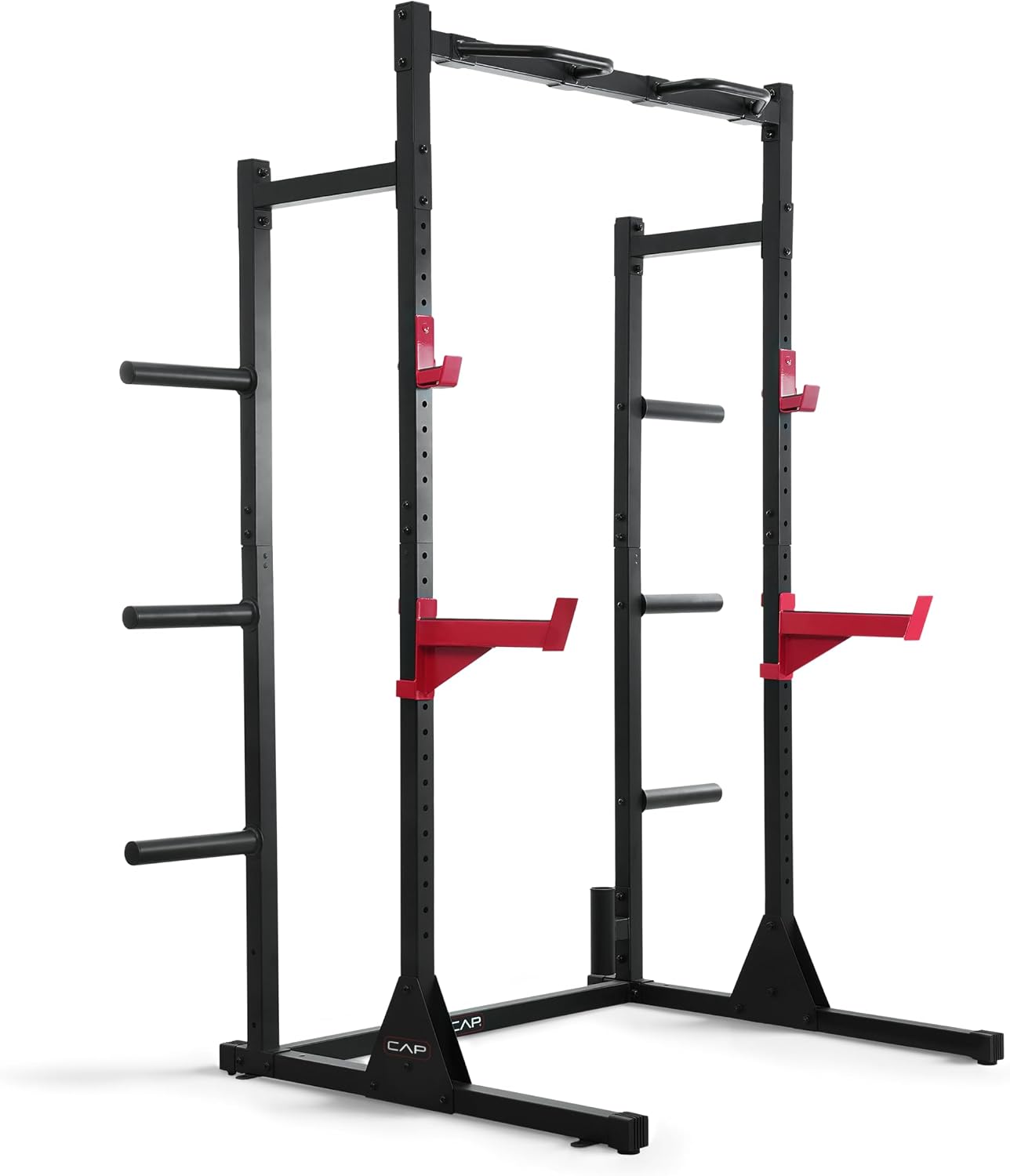 CAP Barbell Power Rack with Pull Up Bar & Attachments