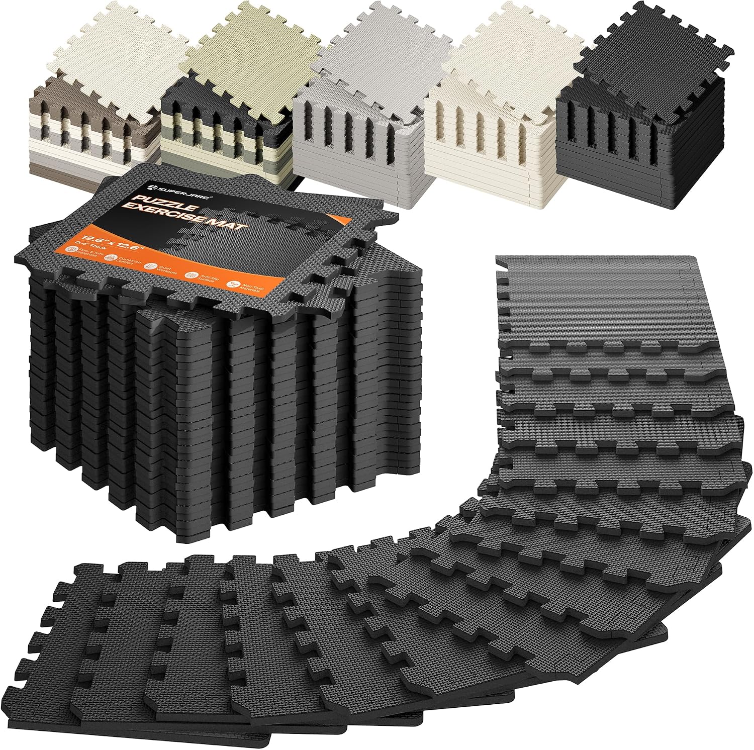 SUPERJARE EVA Foam Tiles (B0GSZHFYK4)